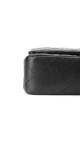 Chanel Classic Double Flap Medium i svart lammeskinn