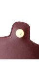 Gucci Arli Small Shoulder Bag i burgunderrødt skinn