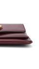 Gucci Arli Small Shoulder Bag i burgunderrødt skinn