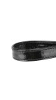 Christian Dior Lady Dior Medium i svart patent skinn