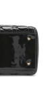 Christian Dior Lady Dior Medium i svart patent skinn
