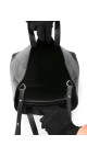 Céline Vertical Cabas i svart grained kalveskinn