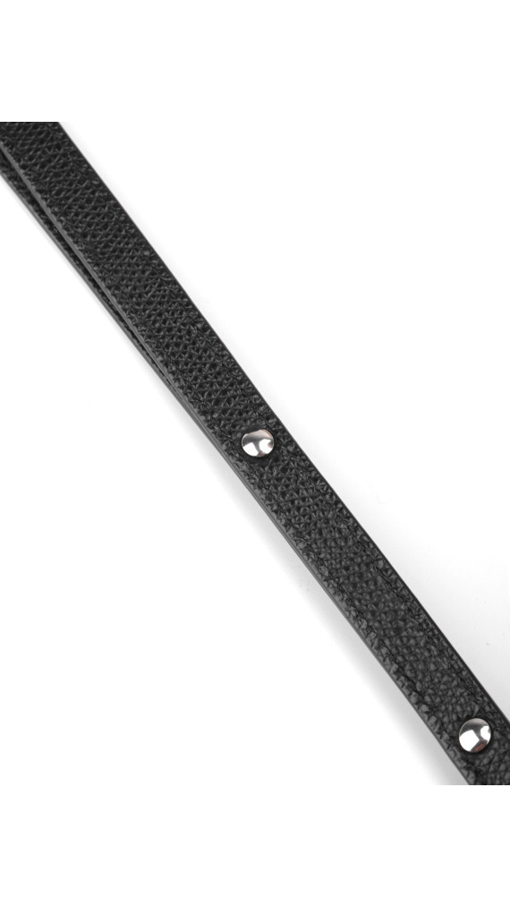 Céline Vertical Cabas i svart grained kalveskinn