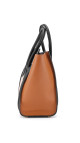 Céline Micro Luggage Tote i tricolor kalveskinn