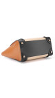 Céline Micro Luggage Tote i tricolor kalveskinn
