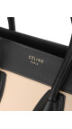 Céline Micro Luggage Tote i tricolor kalveskinn