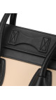 Céline Micro Luggage Tote i tricolor kalveskinn