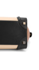 Céline Micro Luggage Tote i tricolor kalveskinn