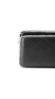 Chanel Classic Double Flap Medium i svart lammeskinn