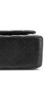 Chanel Classic Double Flap Medium i svart lammeskinn