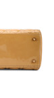 Christian Dior Lady Dior Medium i Beige patent skinn