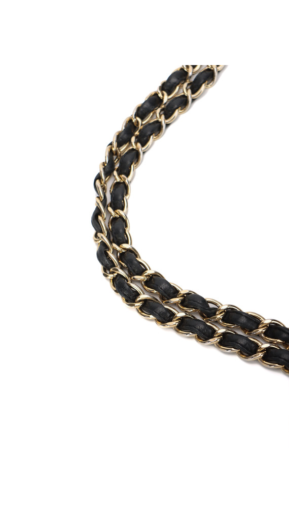 Chanel Double Flap Jumbo - Black Lambskin