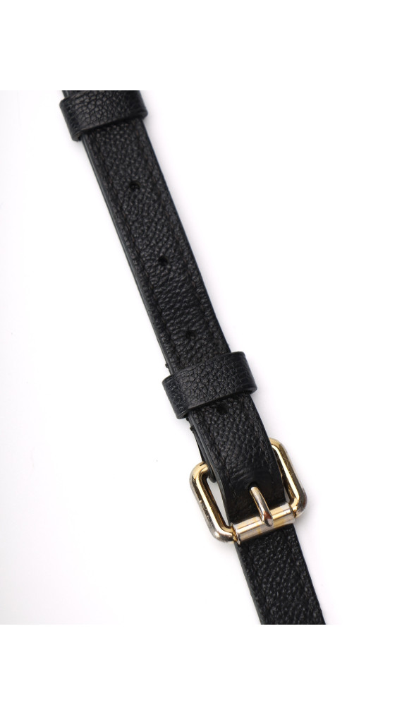 Louis Vuitton Pochette Métis i sort Monogram Empreinte-skinn