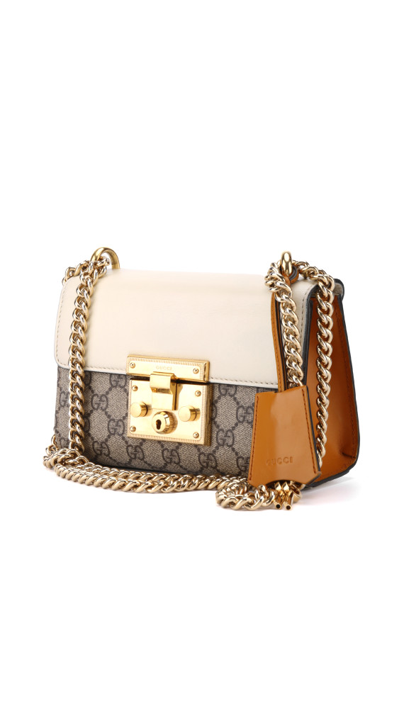 Gucci GG Supreme Padlock Shoulder Bag