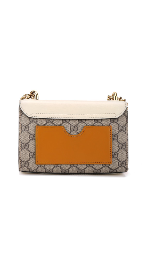Gucci GG Supreme Padlock Shoulder Bag