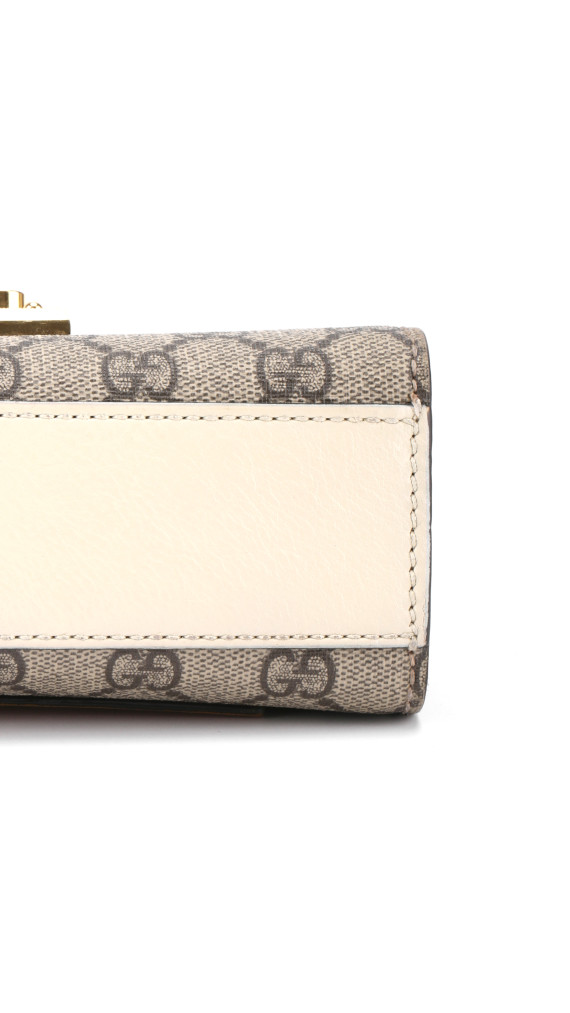Gucci GG Supreme Padlock Shoulder Bag