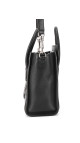 Céline Nano Luggage Tote i svart grained kalveskinn