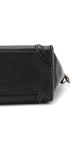 Céline Nano Luggage Tote i svart grained kalveskinn