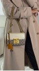 Gucci GG Supreme Padlock Shoulder Bag