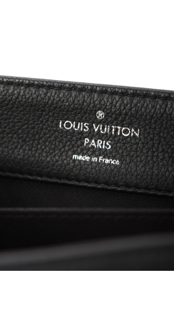 Louis Vuitton Lockme i to-tonet beige og svart shoulder bag