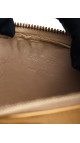 Louis Vuitton Pochette Fleurs i gul Vernis-skinn