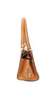 Christian Dior East West Lady Dior i brown kalveskinn