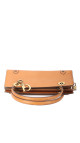 Christian Dior East West Lady Dior i brown kalveskinn