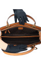 Christian Dior East West Lady Dior i brown kalveskinn