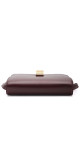 Celine Classic Box Bag i burgundy kalveskinn