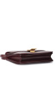 Celine Classic Box Bag i burgundy kalveskinn