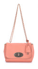 Mulberry Lily Crossbody Bag - Ferskenrosa