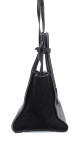 Prada Glace Calf Twin Pocket Tote Bag - Black