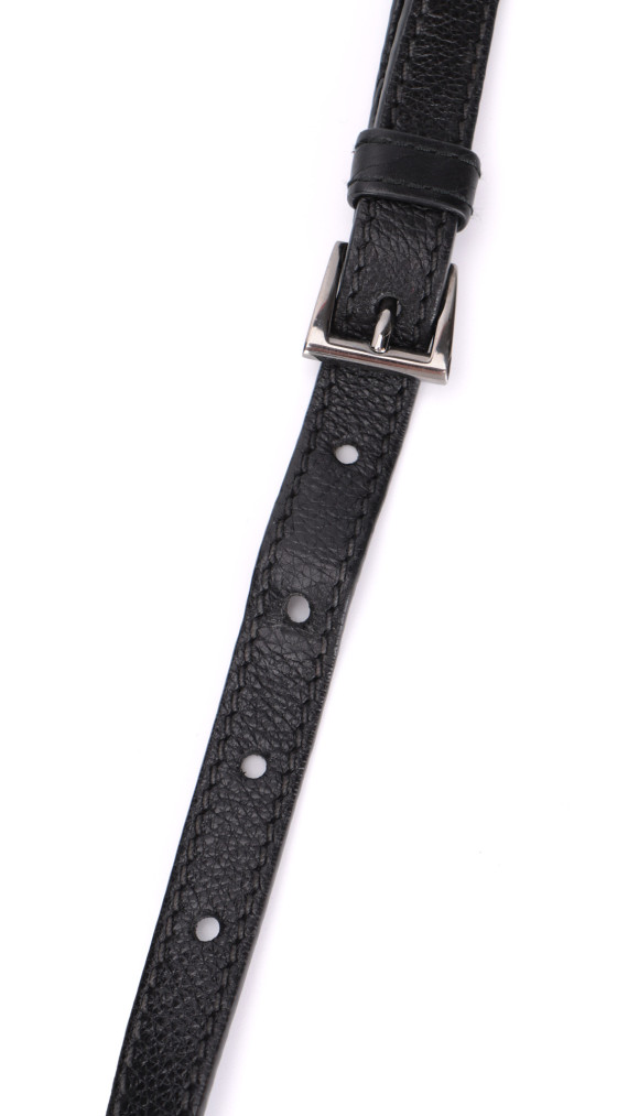 Prada Glace Calf Twin Pocket Tote Bag - Black