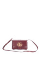 Gucci Arli Shoulder Bag - Burgundy Smooth Clafskin