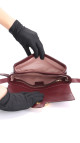 Gucci Arli Shoulder Bag - Burgundy Smooth Clafskin