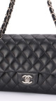 Chanel Classic Double Flap Medium - Black Caviar Leather