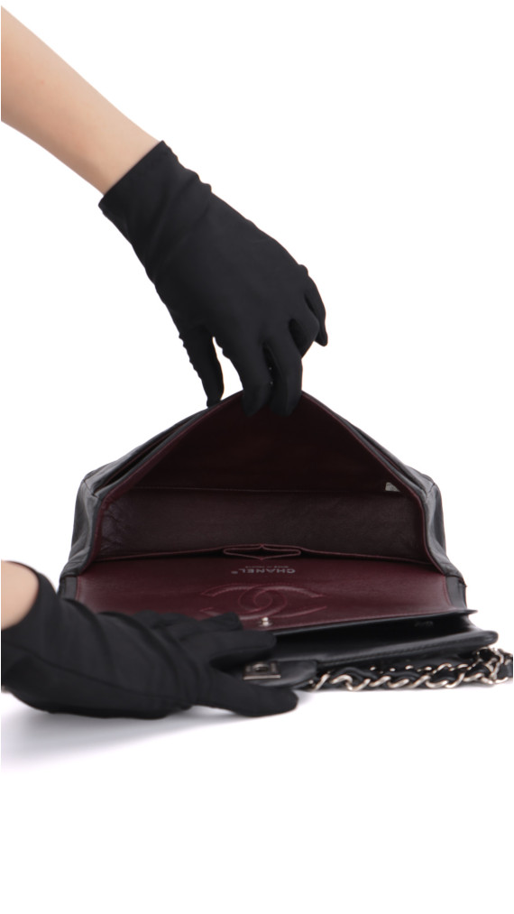 Chanel Classic Double Flap Medium - Black Caviar Leather