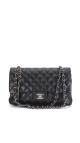 Chanel Classic Double Flap Medium - Black Caviar Leather