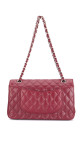 Chanel Classic Double Flap Medium - Burgundy Caviar Leather