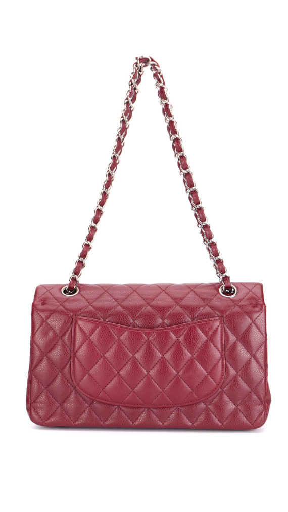 Chanel Classic Double Flap Medium - Burgundy Caviar Leather