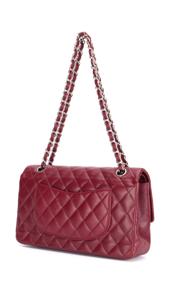 Chanel Classic Double Flap Medium - Burgundy Caviar Leather