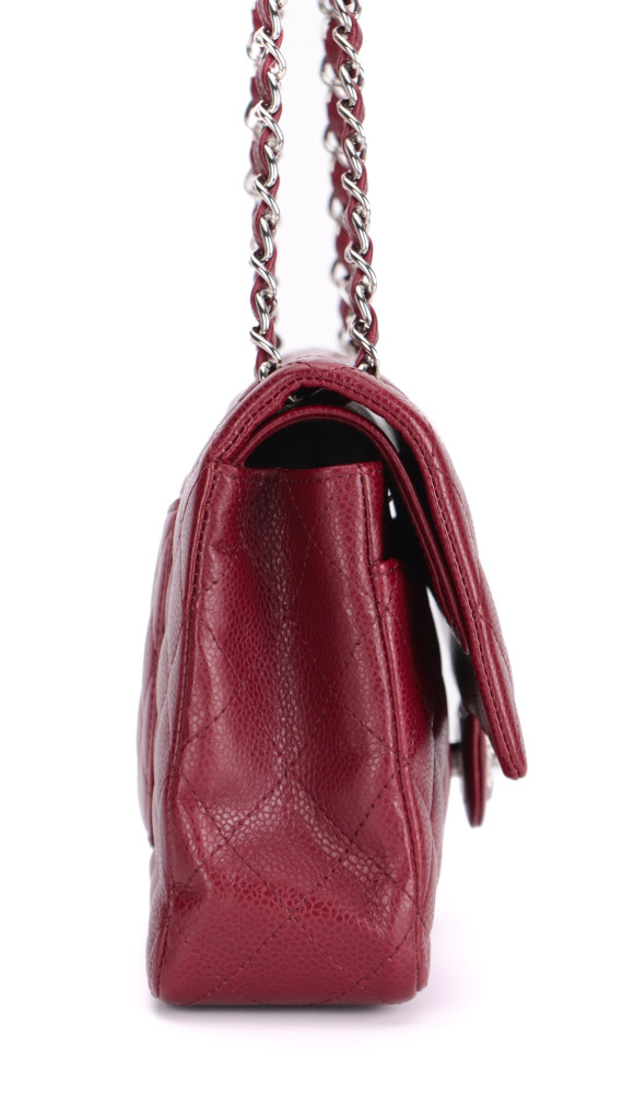 Chanel Classic Double Flap Medium - Burgundy Caviar Leather