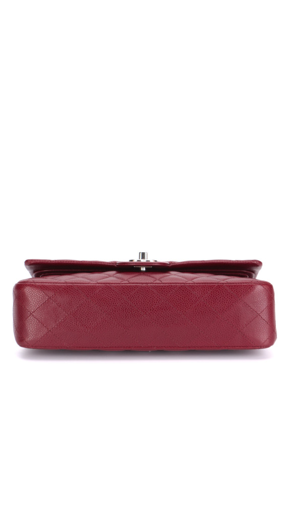 Chanel Classic Double Flap Medium - Burgundy Caviar Leather