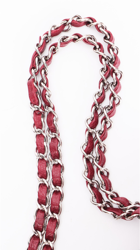 Chanel Classic Double Flap Medium - Burgundy Caviar Leather