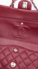 Chanel Classic Double Flap Medium - Burgundy Caviar Leather