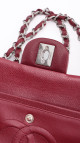 Chanel Classic Double Flap Medium - Burgundy Caviar Leather