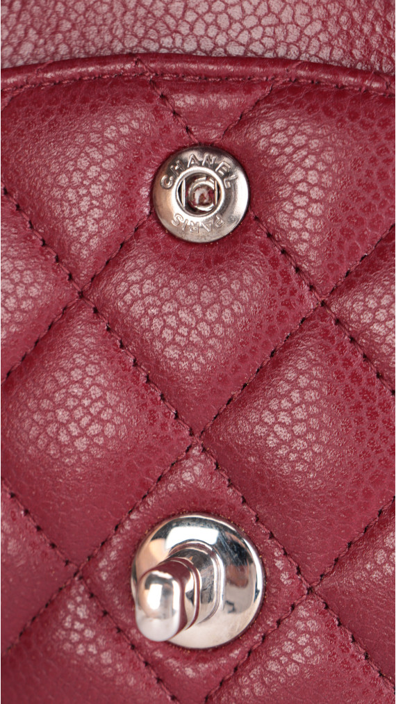 Chanel Classic Double Flap Medium - Burgundy Caviar Leather