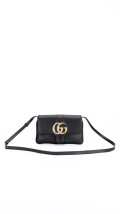 Gucci Arli Shoulder Bag - Black Smooth Calfskin