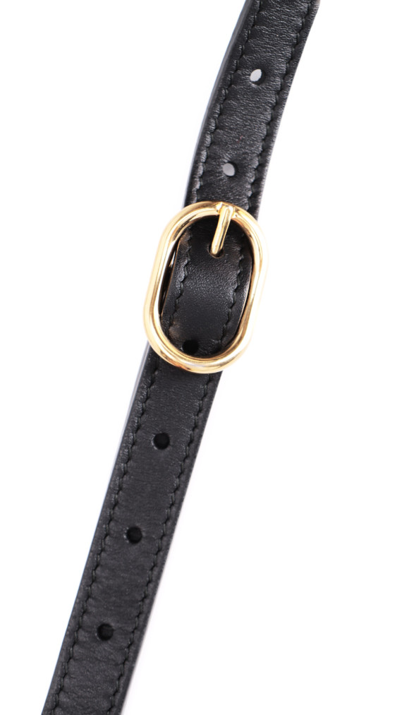 Gucci Arli Shoulder Bag - Black Smooth Calfskin