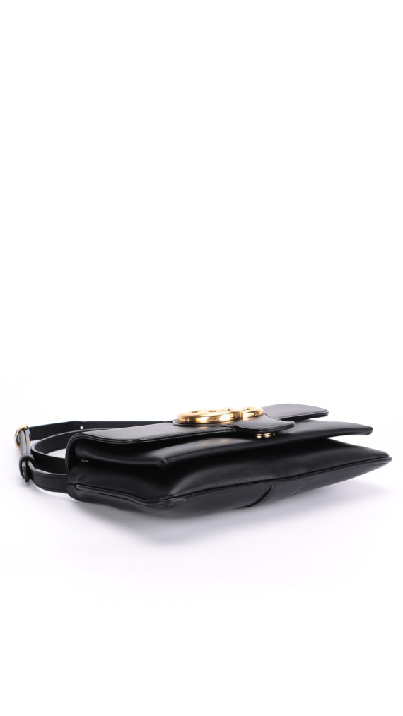 Gucci Arli Shoulder Bag - Black Smooth Calfskin